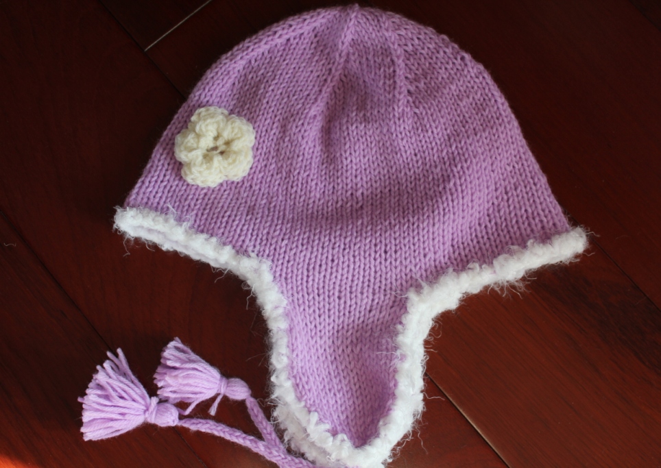 How To Knit A Hat With Ear Flaps. I even learned how to knit
